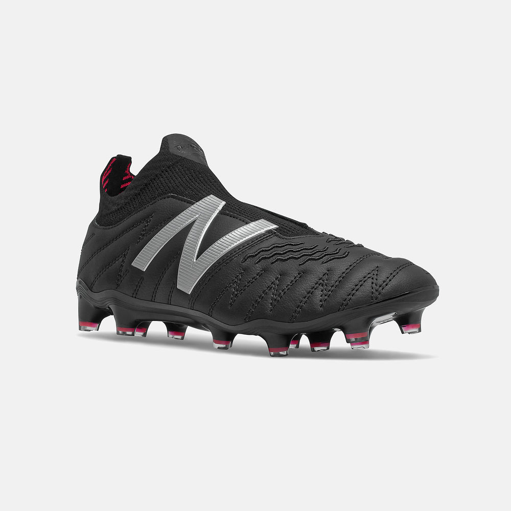Black/Pink Glo Tekela V3+ Pro Leather FG New Balance Shoes