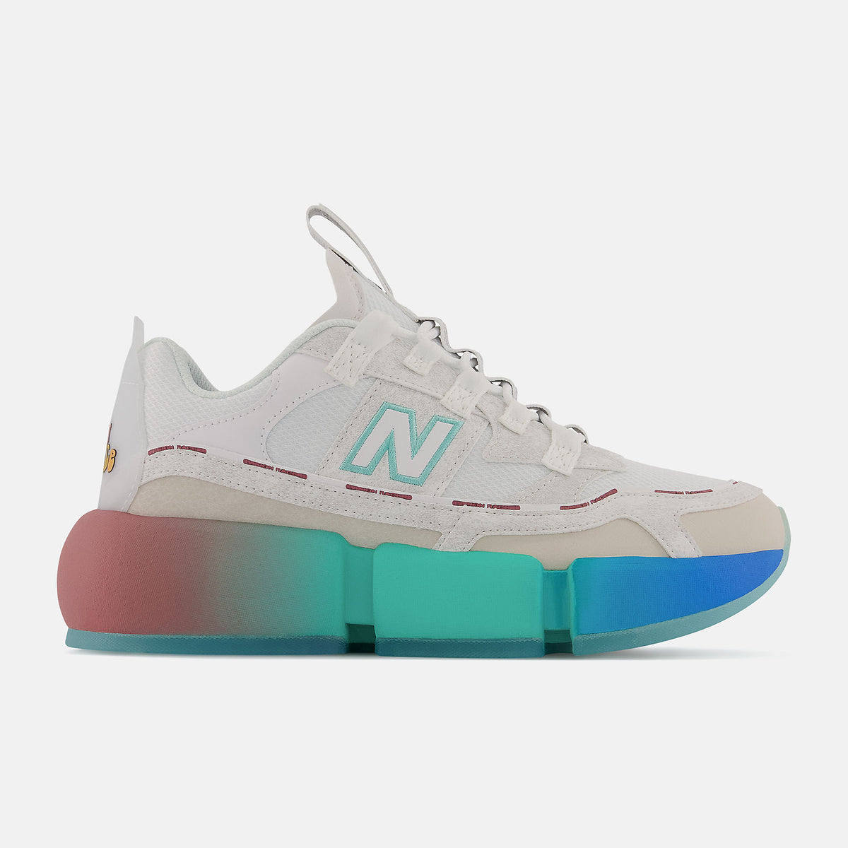 White/Summer Jade Vision Racer New Balance Shoes