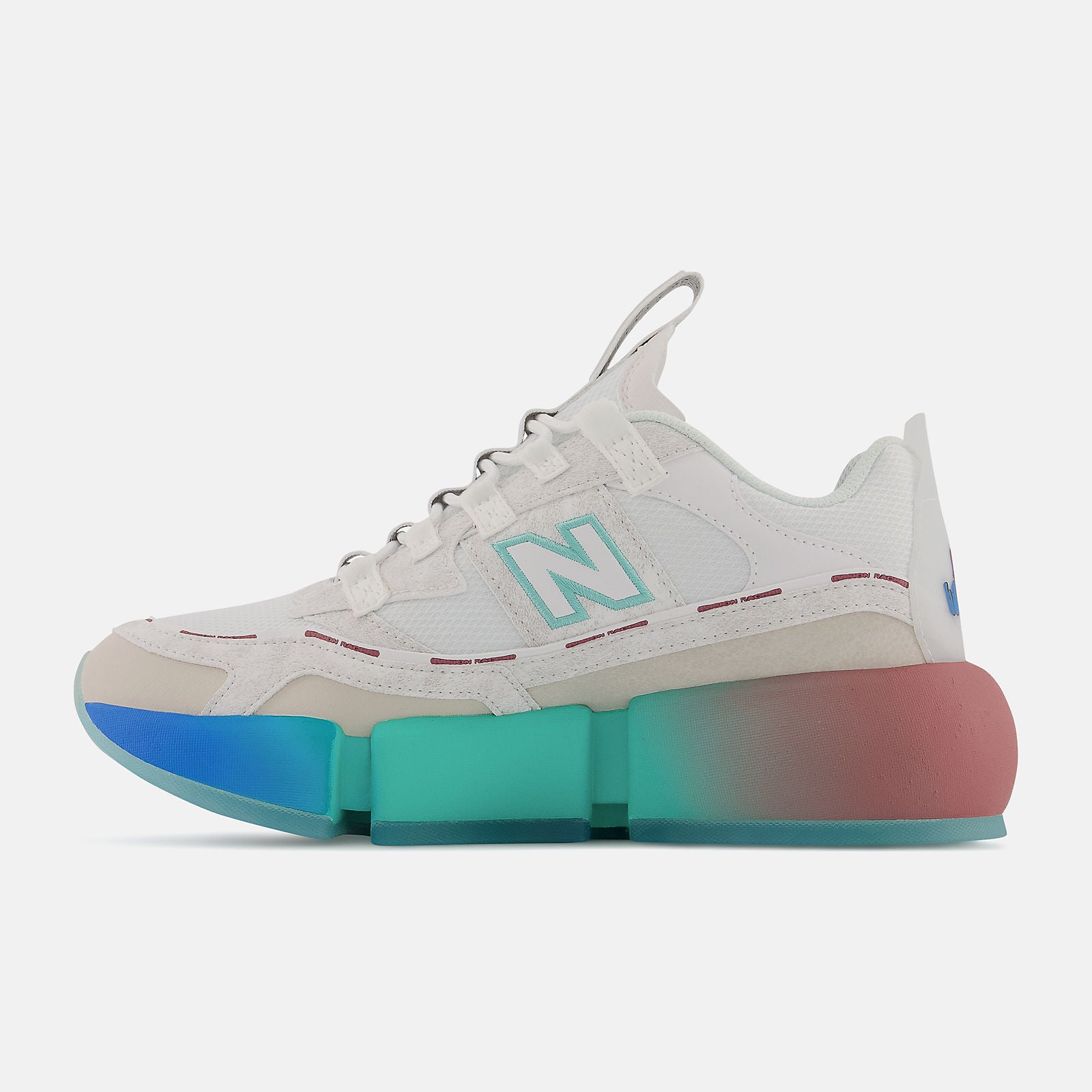 White/Summer Jade Vision Racer New Balance Shoes
