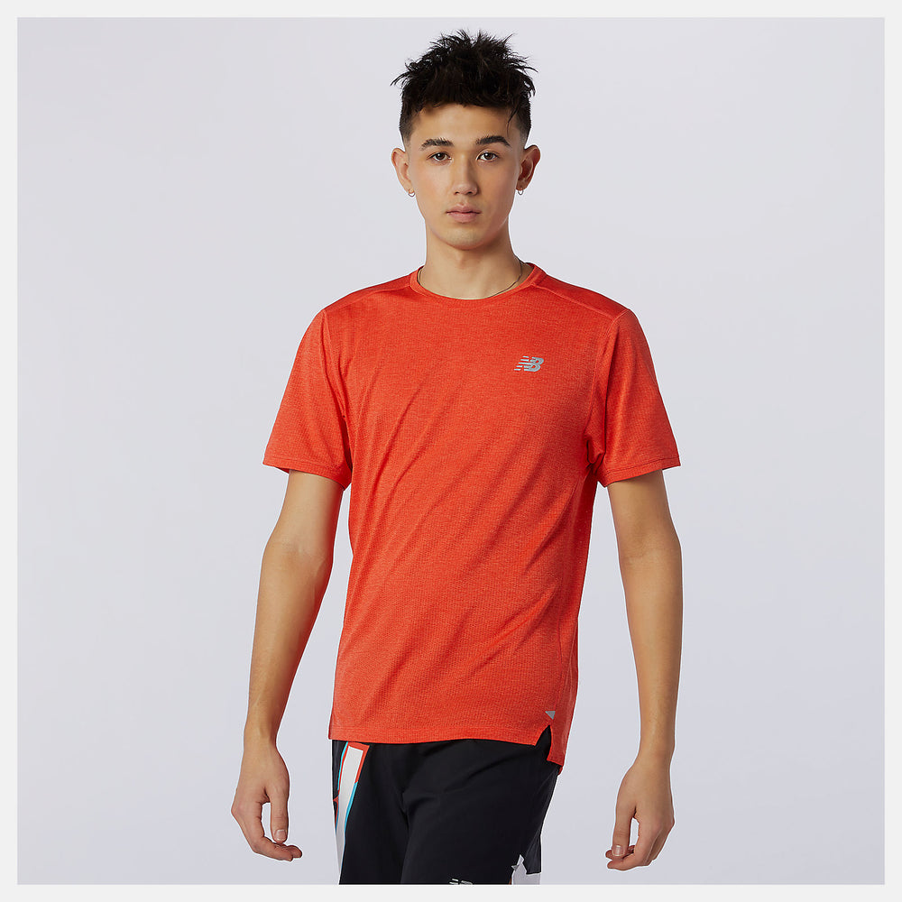 Ghost Pepper Impact Run Short Sleeve New Balance Clothing