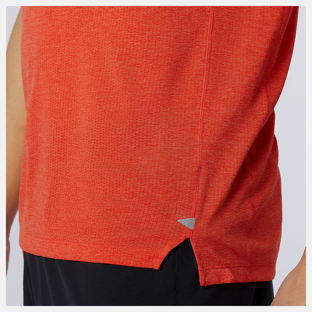 Ghost Pepper Impact Run Short Sleeve New Balance Clothing