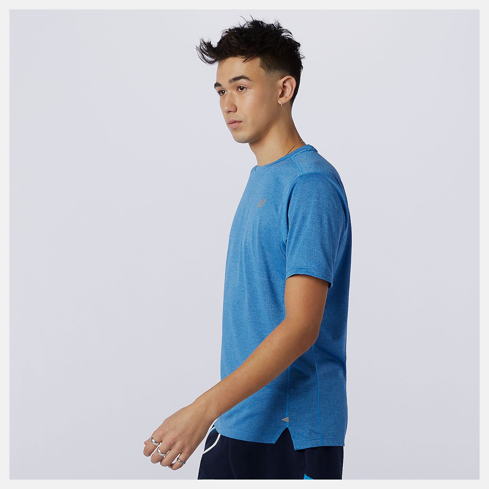 Helium Impact Run Short Sleeve New Balance Clothing
