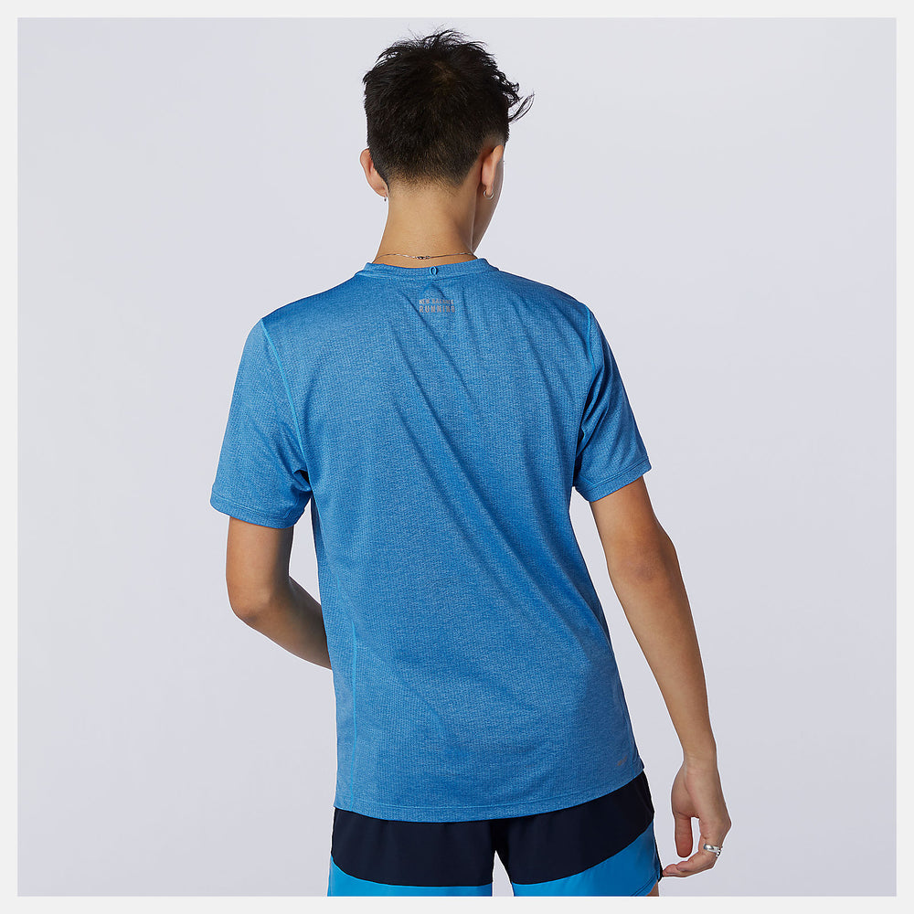 Helium Impact Run Short Sleeve New Balance Clothing