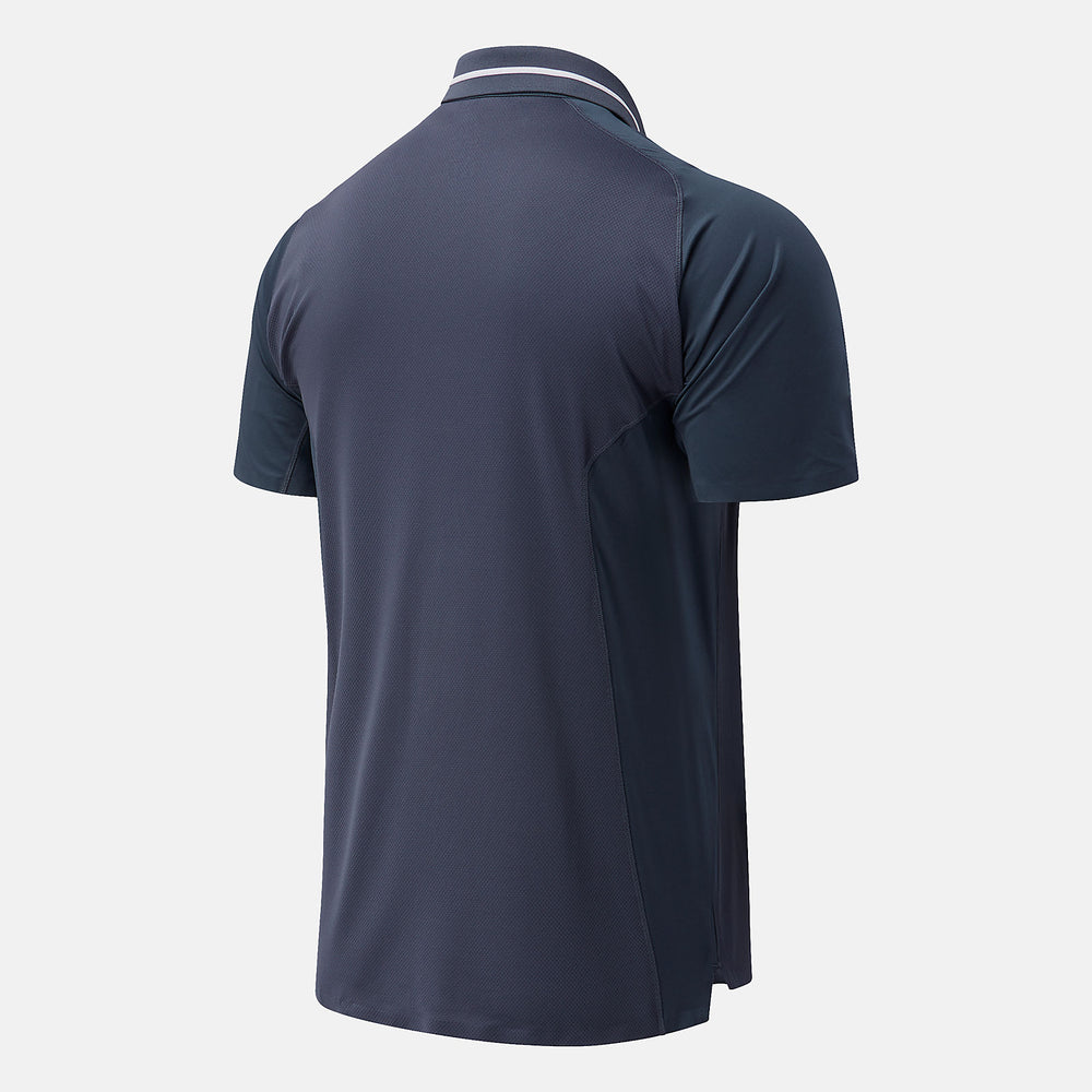 Navy Tournament Polo New Balance Clothing