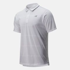 White Rally Performance Polo New Balance Clothing