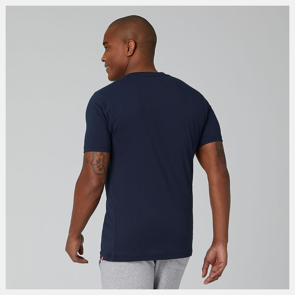 Eclipse Essentials Stacked Logo Tee New Balance Clothing