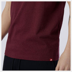 Garnet Essentials Stacked Logo Tee New Balance Clothing