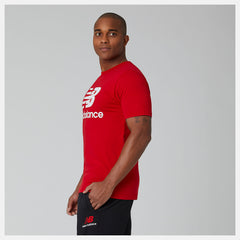 Team Red Essentials Stacked Logo Tee New Balance Clothing