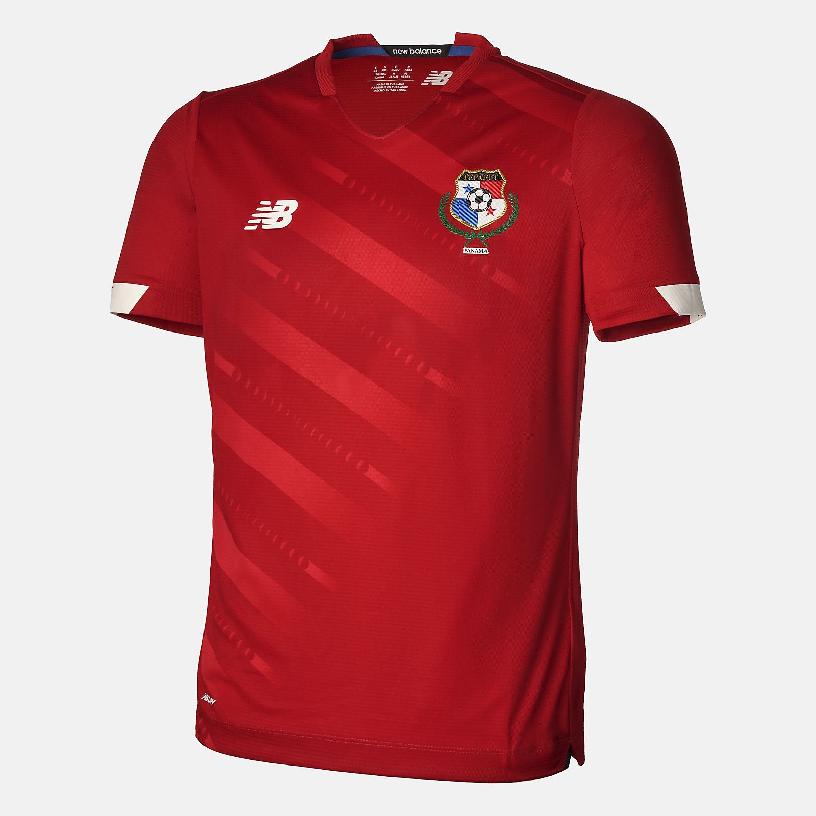 White Panama Home Short Sleeve Jersey New Balance Clothing