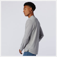 Athletic Grey Fortitech Henley New Balance Clothing