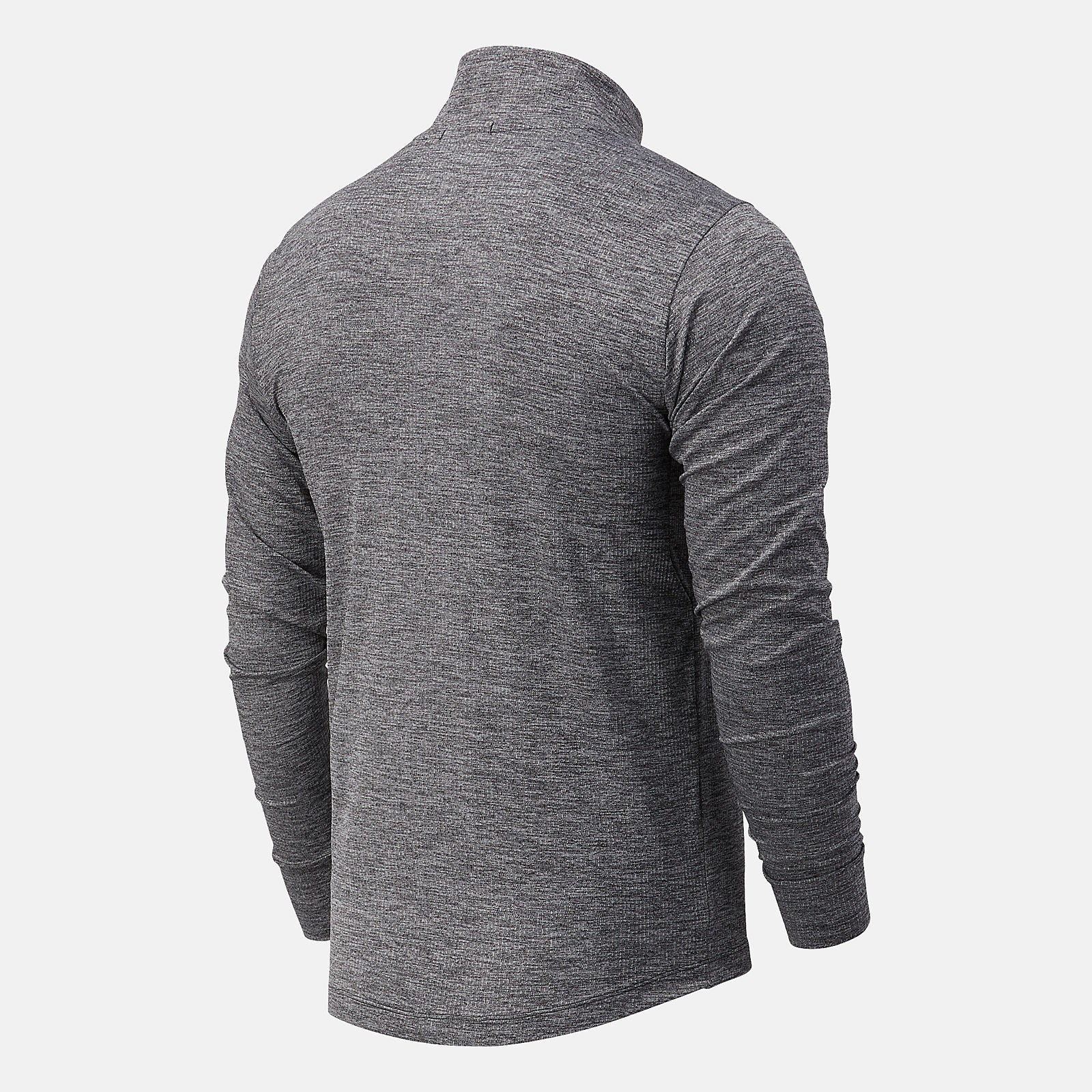 Black Heather NYC Marathon Fortitech Quarter Zip New Balance Clothing