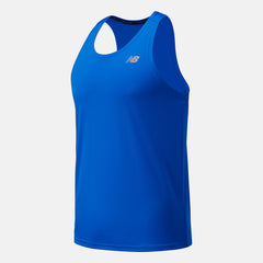 Cobalt Blue Accelerate Singlet New Balance Clothing