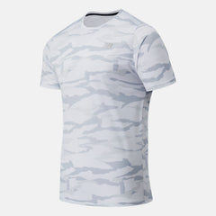 Light Cyclone Printed Accelerate Short Sleeve New Balance Clothing