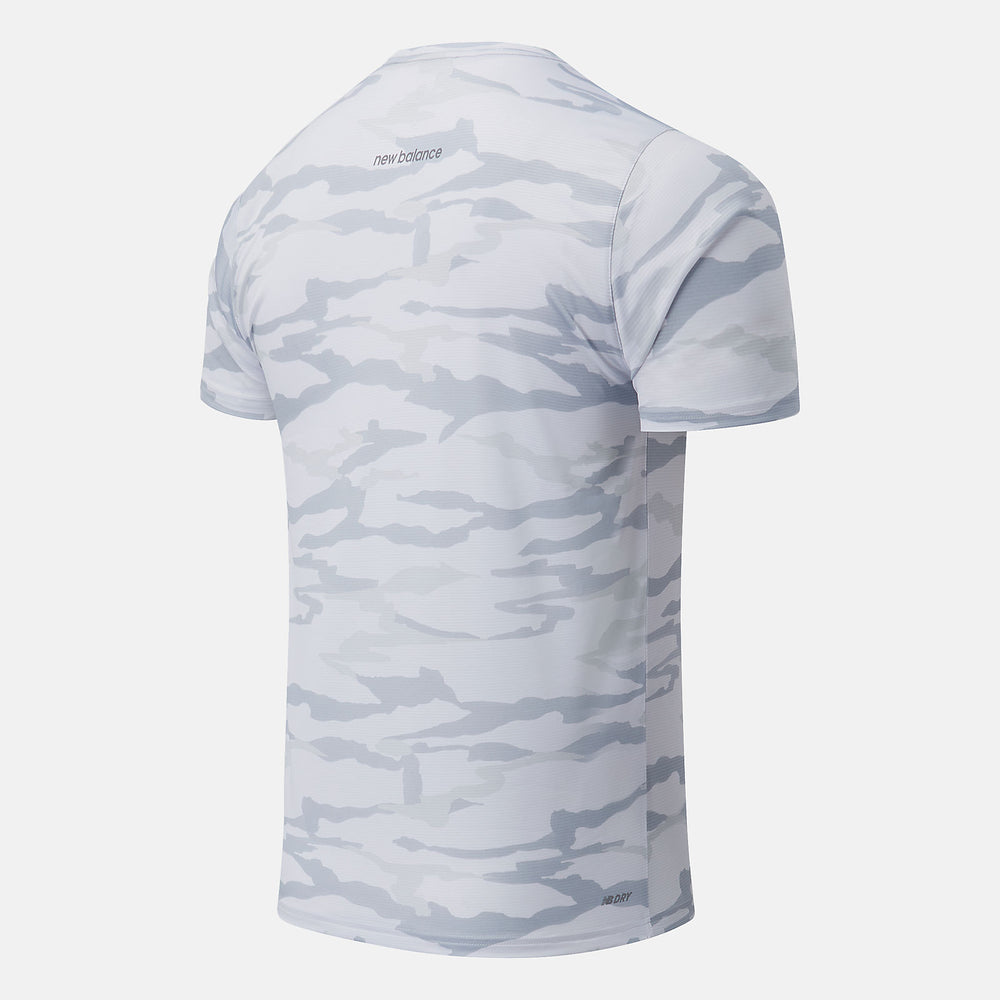 Light Cyclone Printed Accelerate Short Sleeve New Balance Clothing
