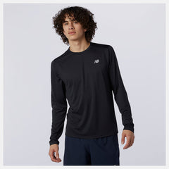 Black Accelerate Long Sleeve New Balance Clothing