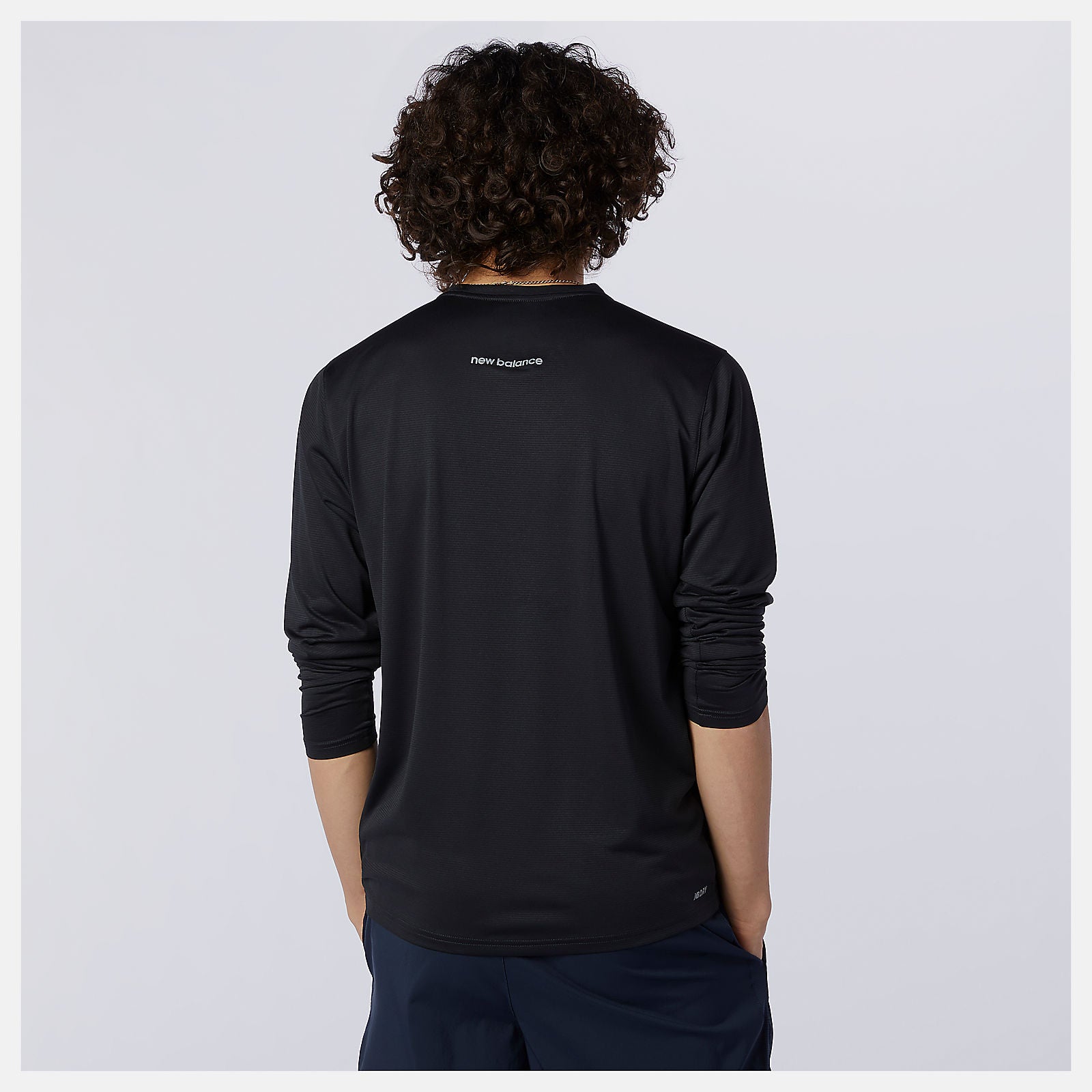 Black Accelerate Long Sleeve New Balance Clothing
