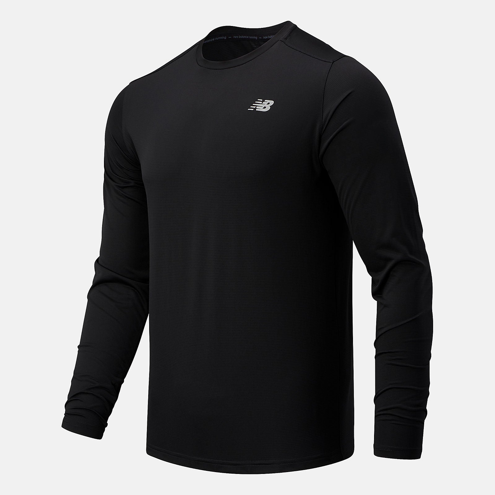 Black Accelerate Long Sleeve New Balance Clothing