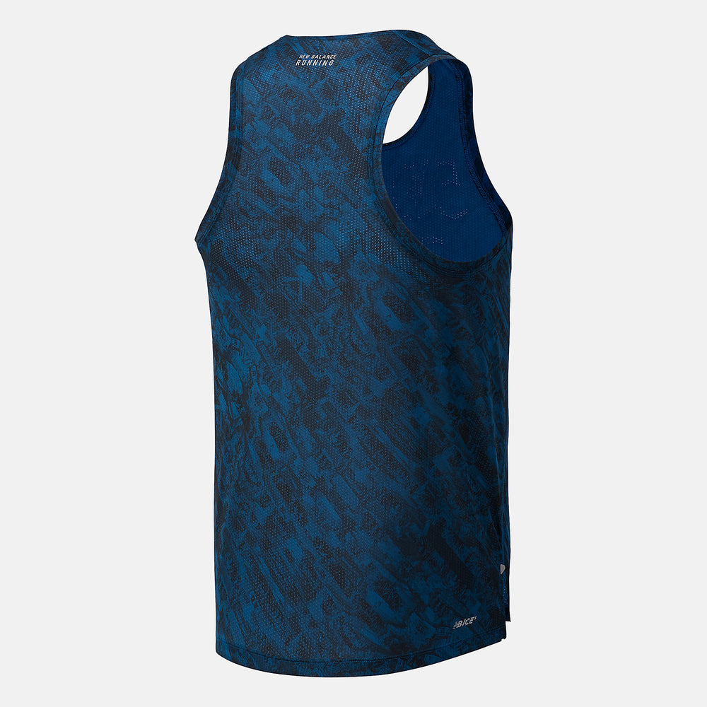 Rogue Wave NYC Marathon Printed Impact Run Singlet New Balance Clothing