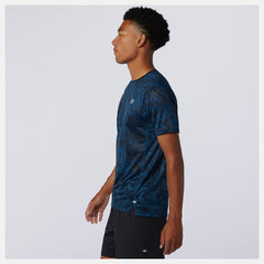 Rogue Wave NYC Marathon Printed Impact Run Short Sleeve New Balance Clothing