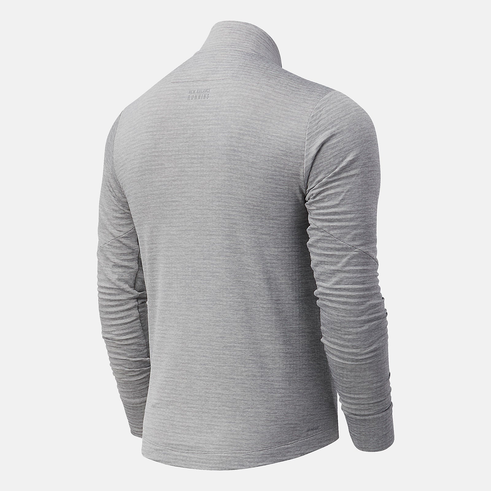 Athletic Grey NYC Marathon Impact Run Grid Back Half Zip New Balance Clothing