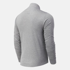 Athletic Grey NYC Marathon Impact Run Grid Back Half Zip New Balance Clothing