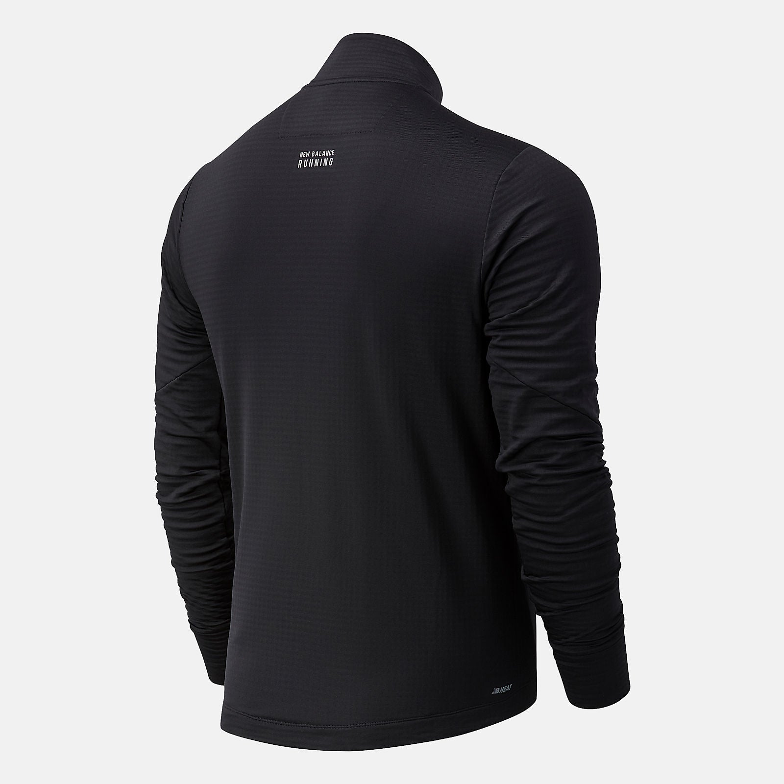 Black NYC Marathon Impact Run Grid Back Half Zip New Balance Clothing