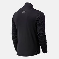 Black NYC Marathon Impact Run Grid Back Half Zip New Balance Clothing