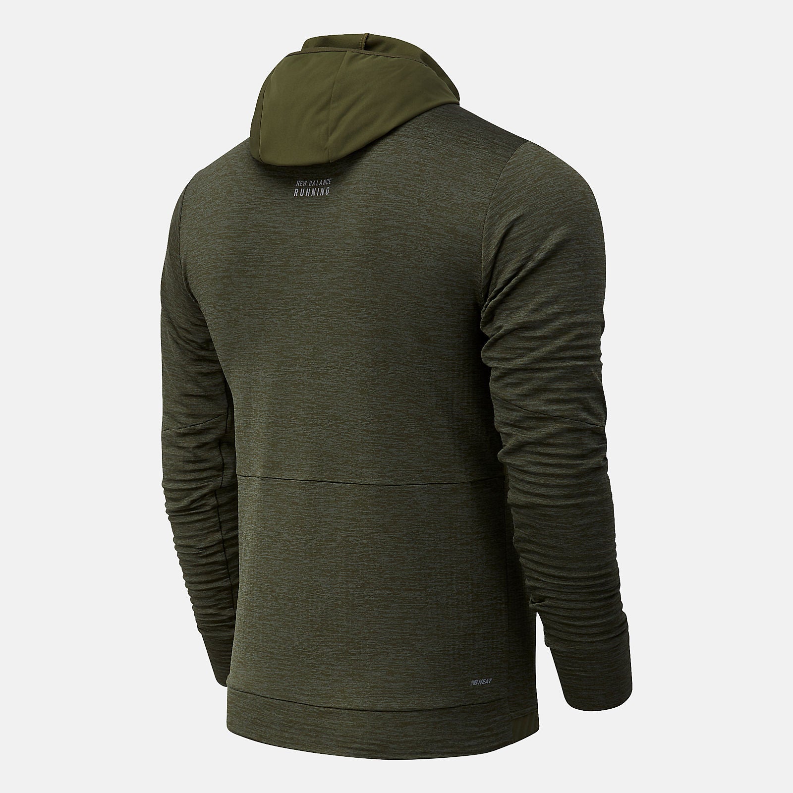 Oak Leaf Green NYC Marathon Impact Run Grid Back Hoodie New Balance Clothing
