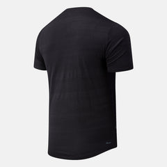 Black NYC Marathon Q Speed Fuel Jacquard Short Sleeve New Balance Clothing