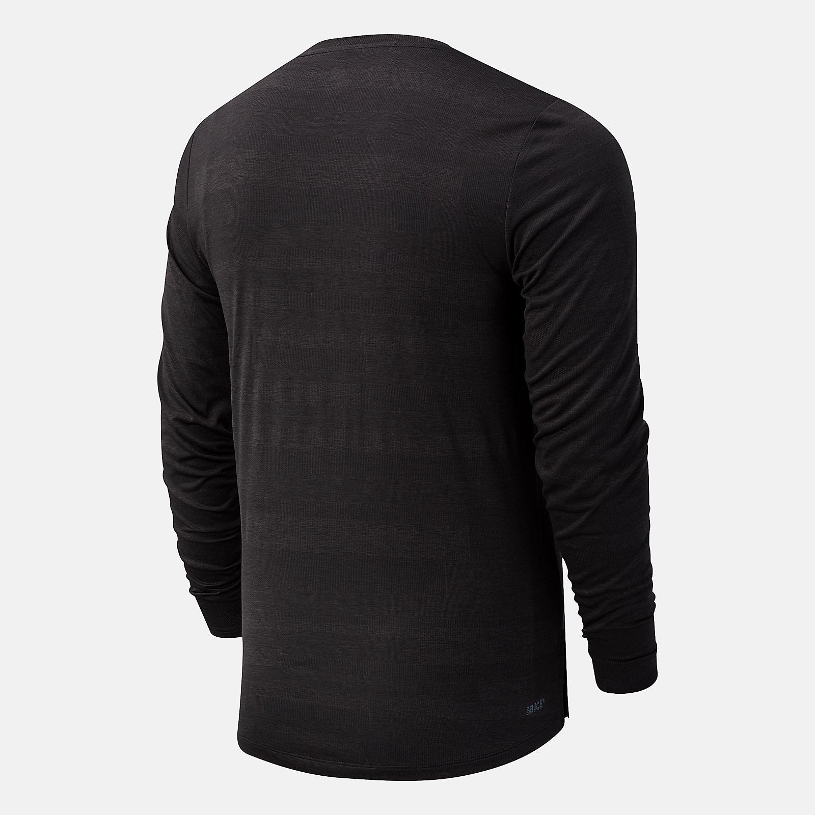Black Heather NYC Marathon Q Speed Fuel Jacquard Long Sleeve New Balance Clothing