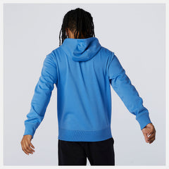 Faded Cobalt NYC Marathon Essentials Stacked Logo Po Hoodie New Balance Clothing