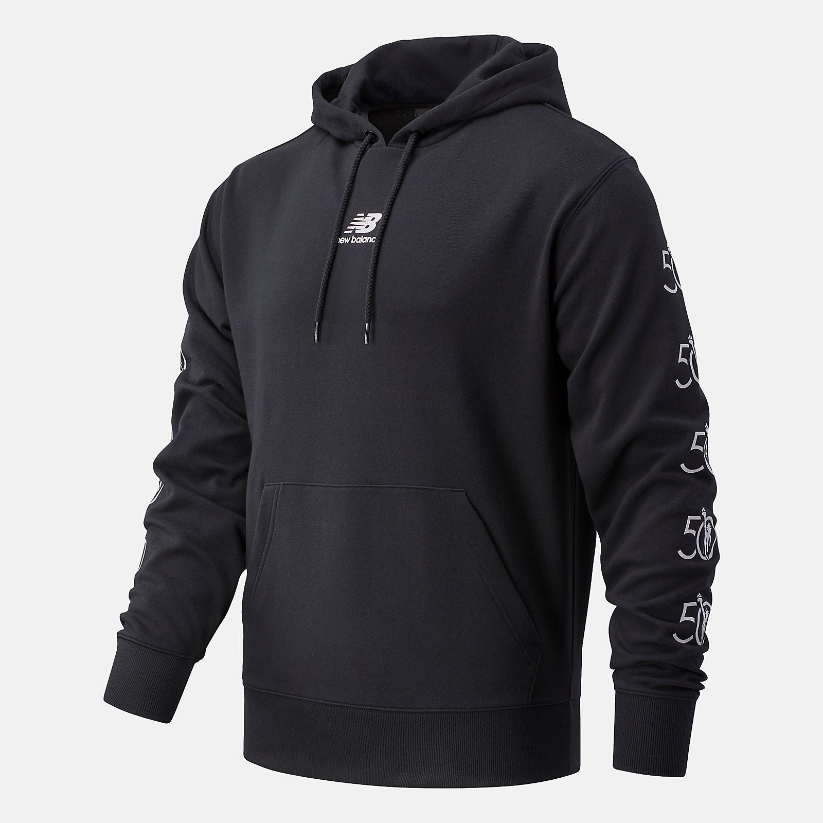 Black NYC Marathon Essentials Stack Pack Hoodie New Balance Clothing