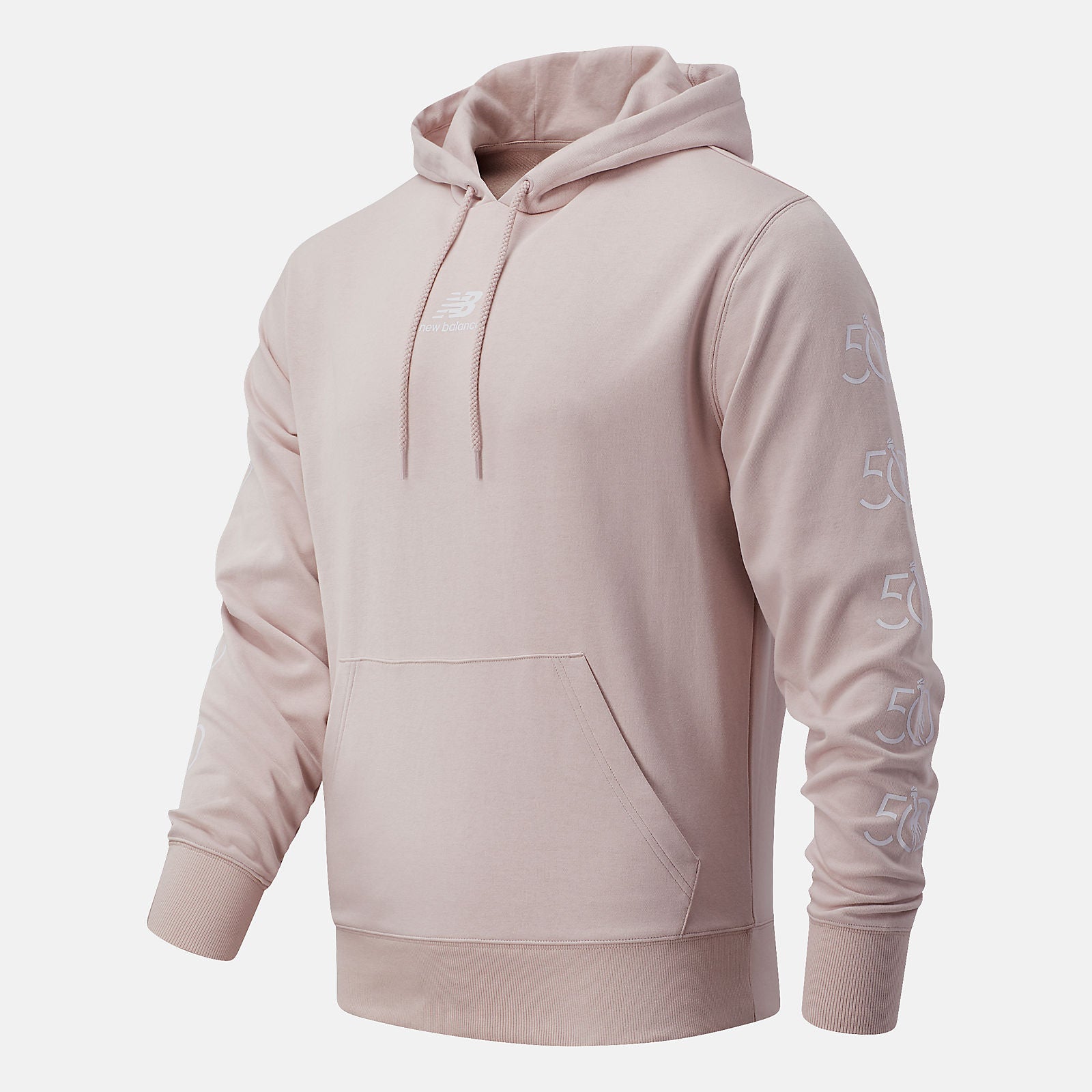 Saturn Pink NYC Marathon Essentials Stack Pack Hoodie New Balance Clothing