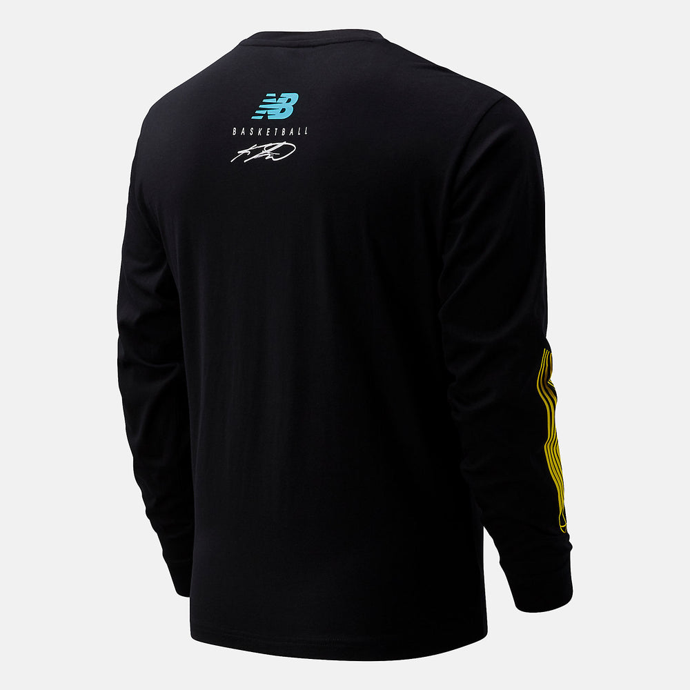 Black KL2 Moreno Valley LS Tee New Balance Clothing