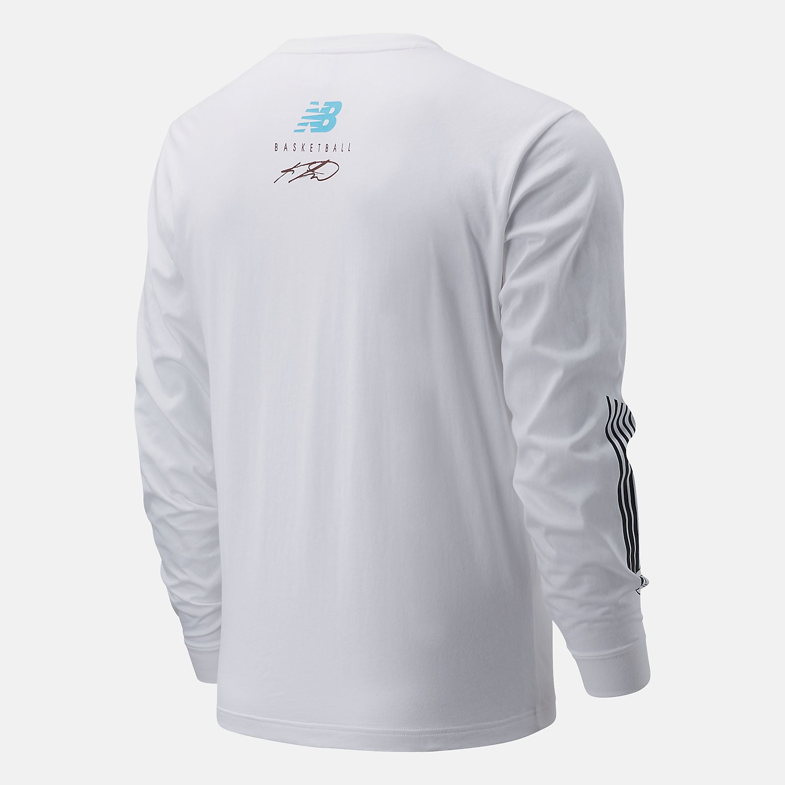 White KL2 Moreno Valley LS Tee New Balance Clothing