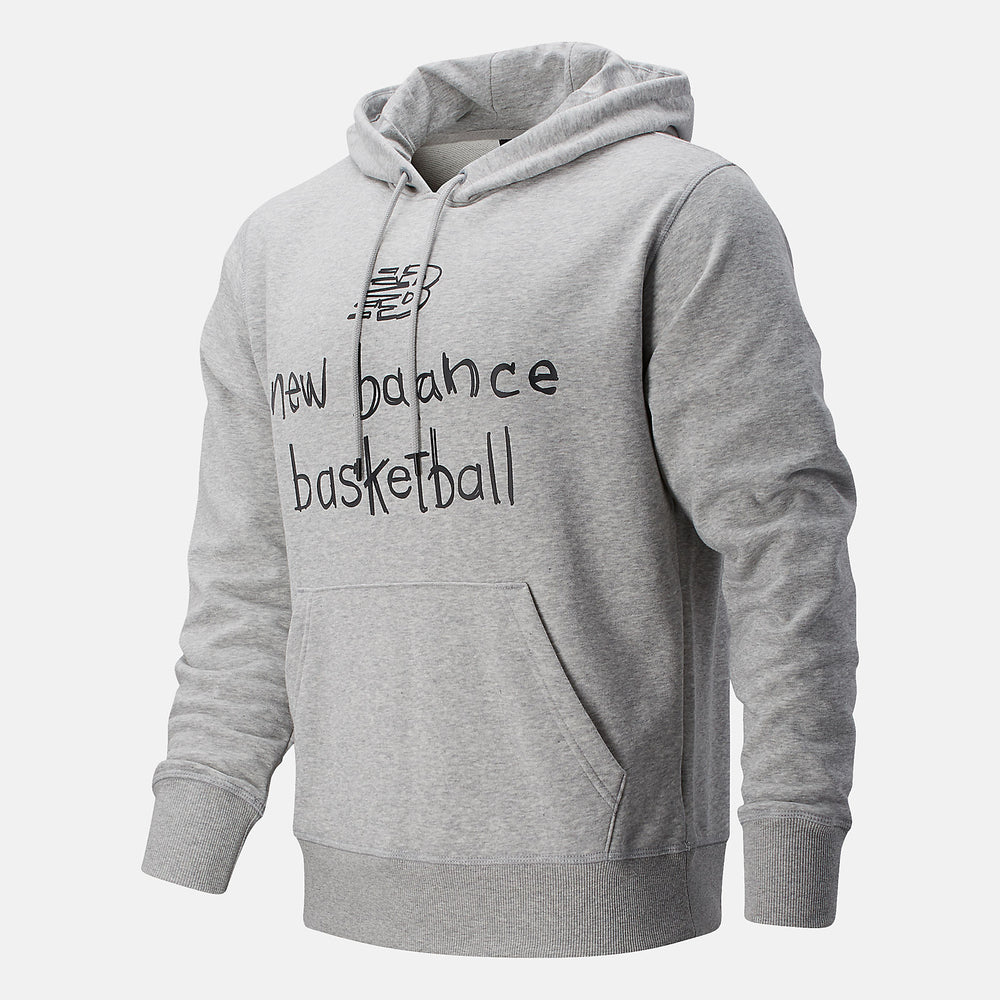 Athletic Grey NB Swish Hoodie New Balance Clothing