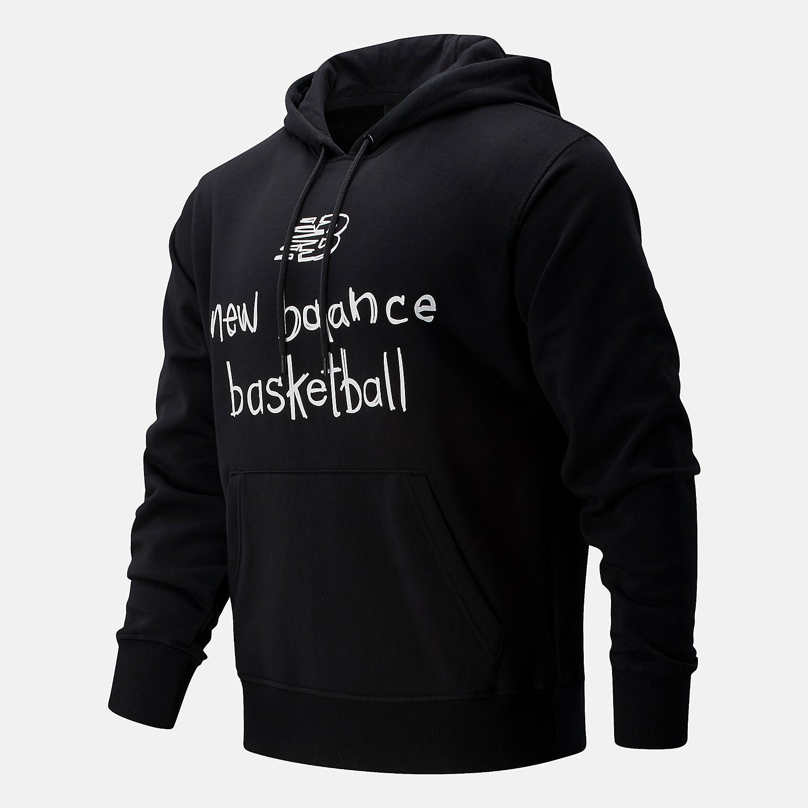 Black NB Swish Hoodie New Balance Clothing