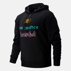Black Multi NB Swish Hoodie New Balance Clothing