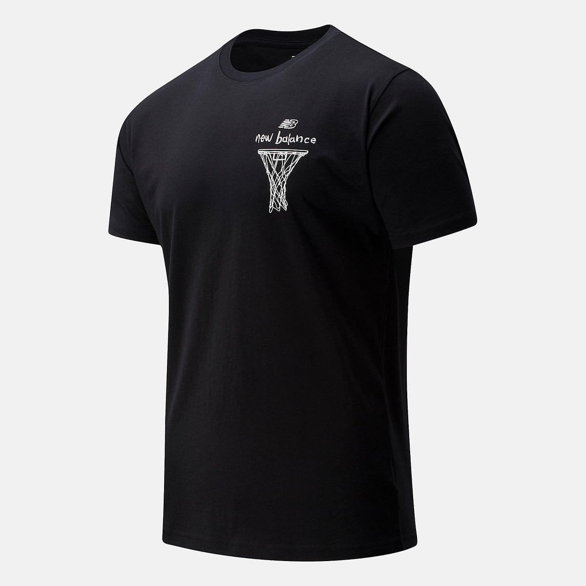 Black NB Swish Tee New Balance Clothing