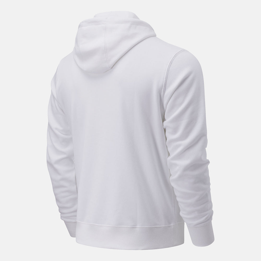White NB Seismic Hoodie New Balance Clothing