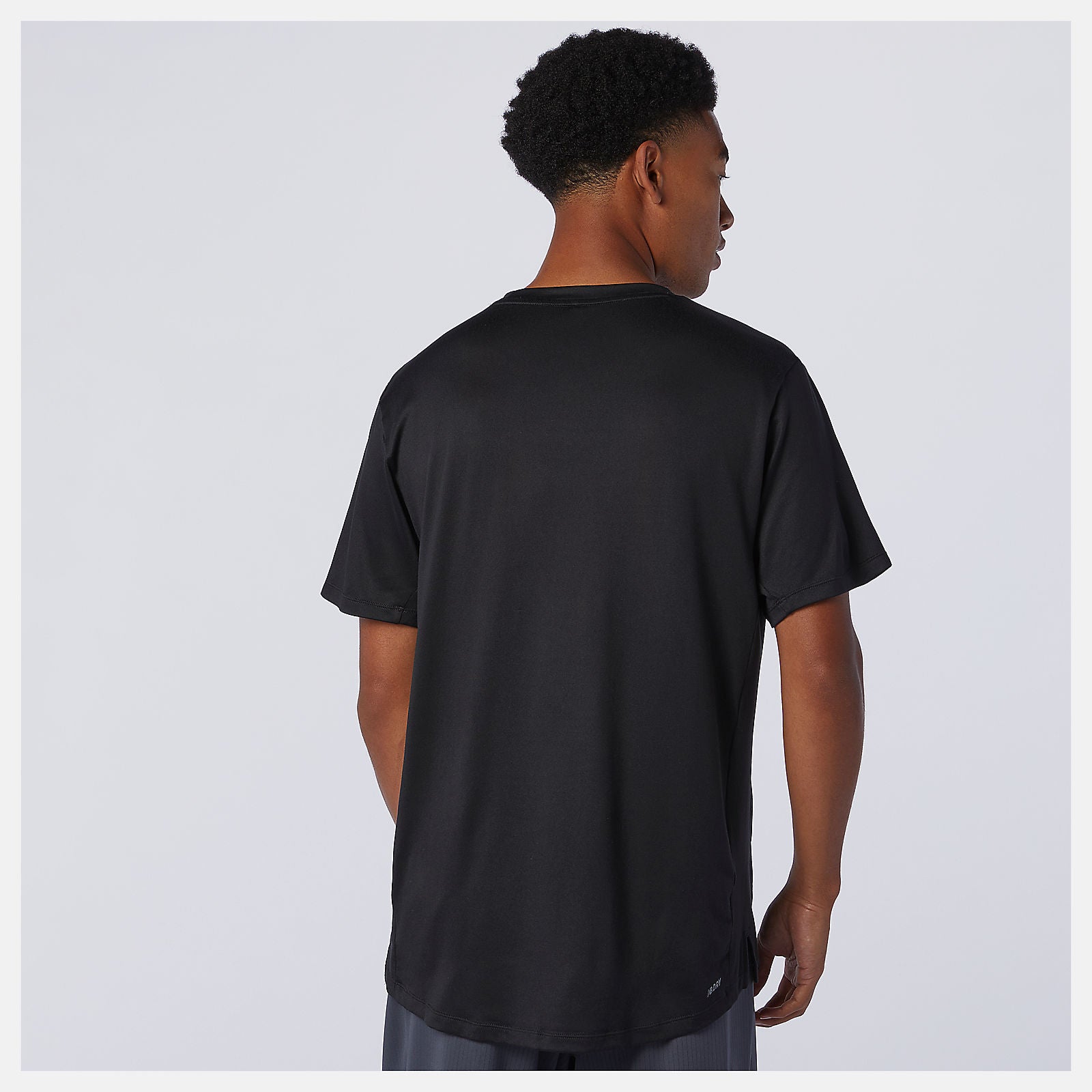 Black NB ISO Performance Tee New Balance Clothing