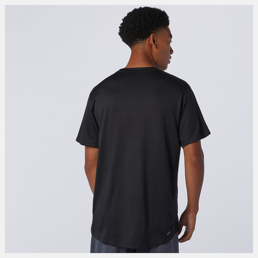 Black NB ISO Performance Tee New Balance Clothing