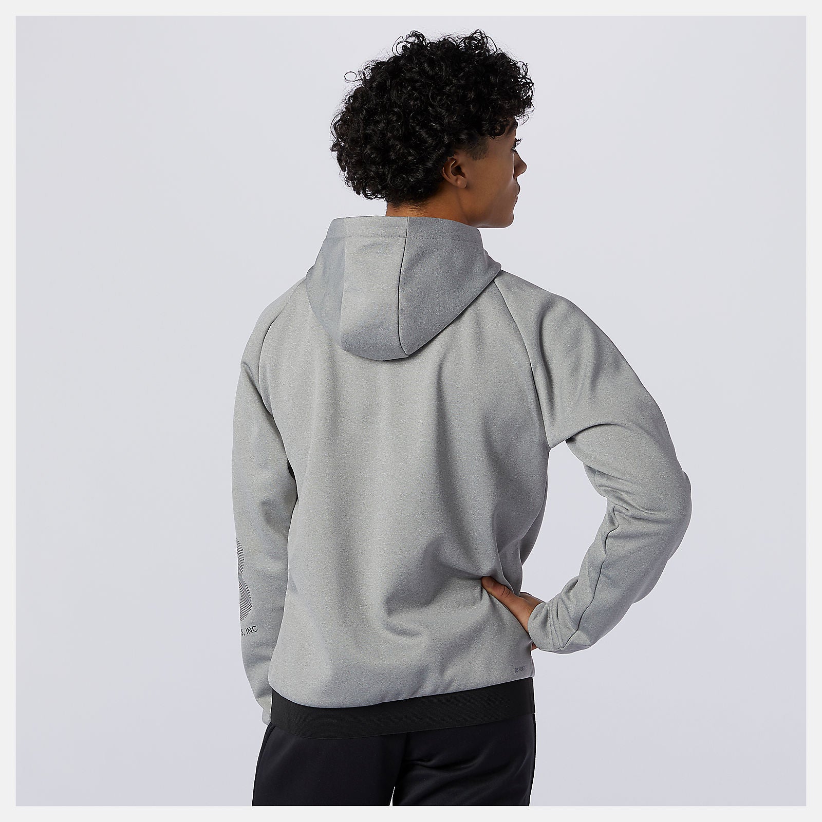 Athletic Grey Tenacity Fleece Pullover New Balance Clothing