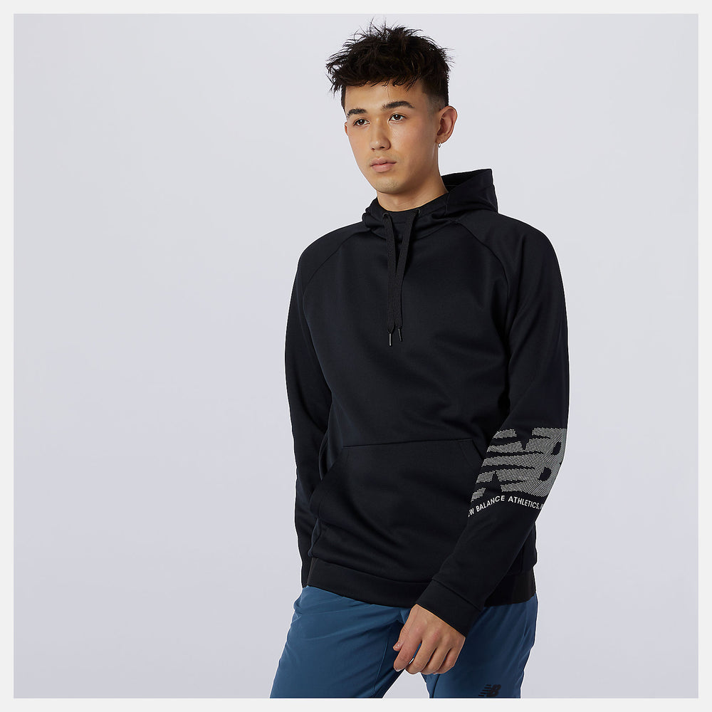 Black Tenacity Fleece Pullover New Balance Clothing