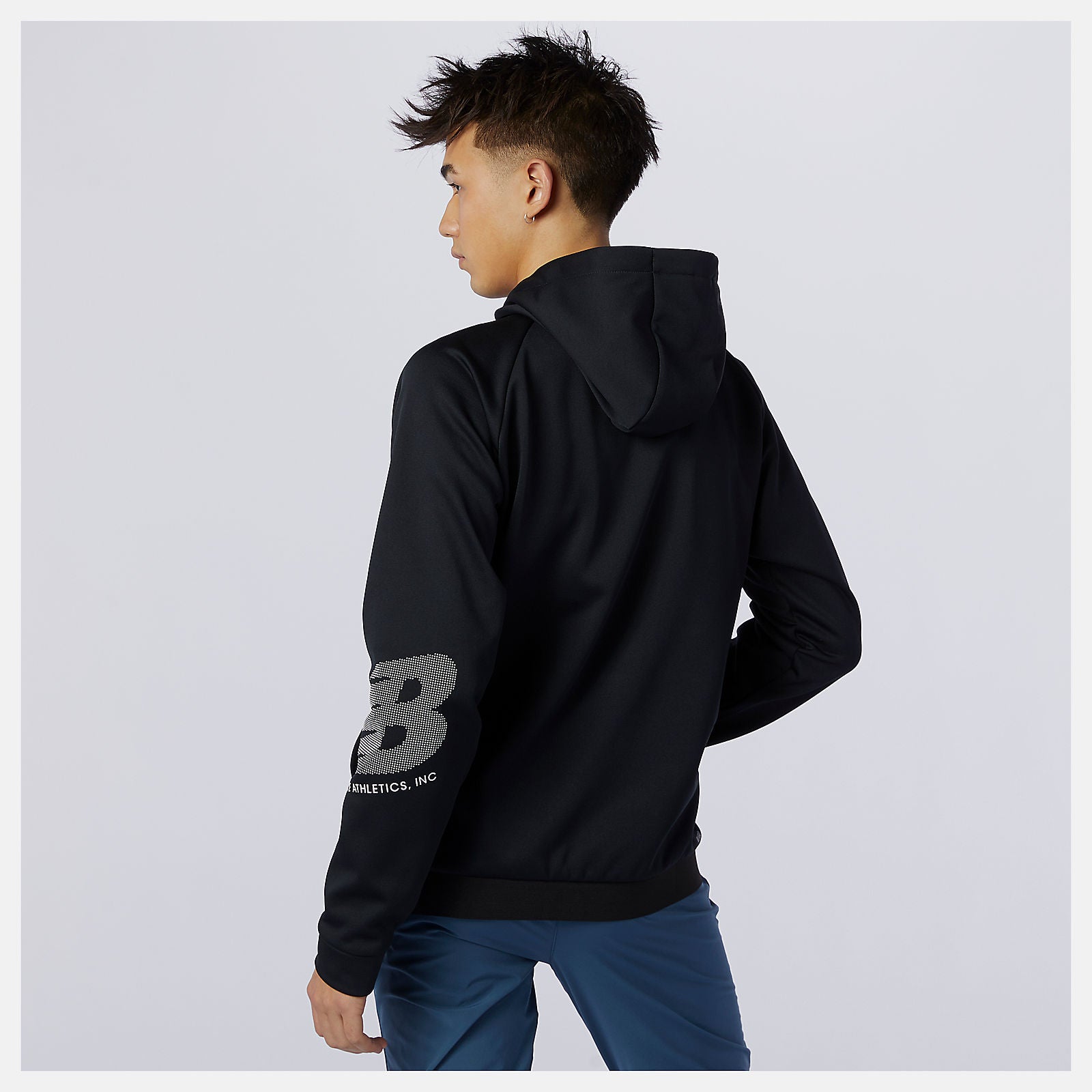 Black Tenacity Fleece Pullover New Balance Clothing