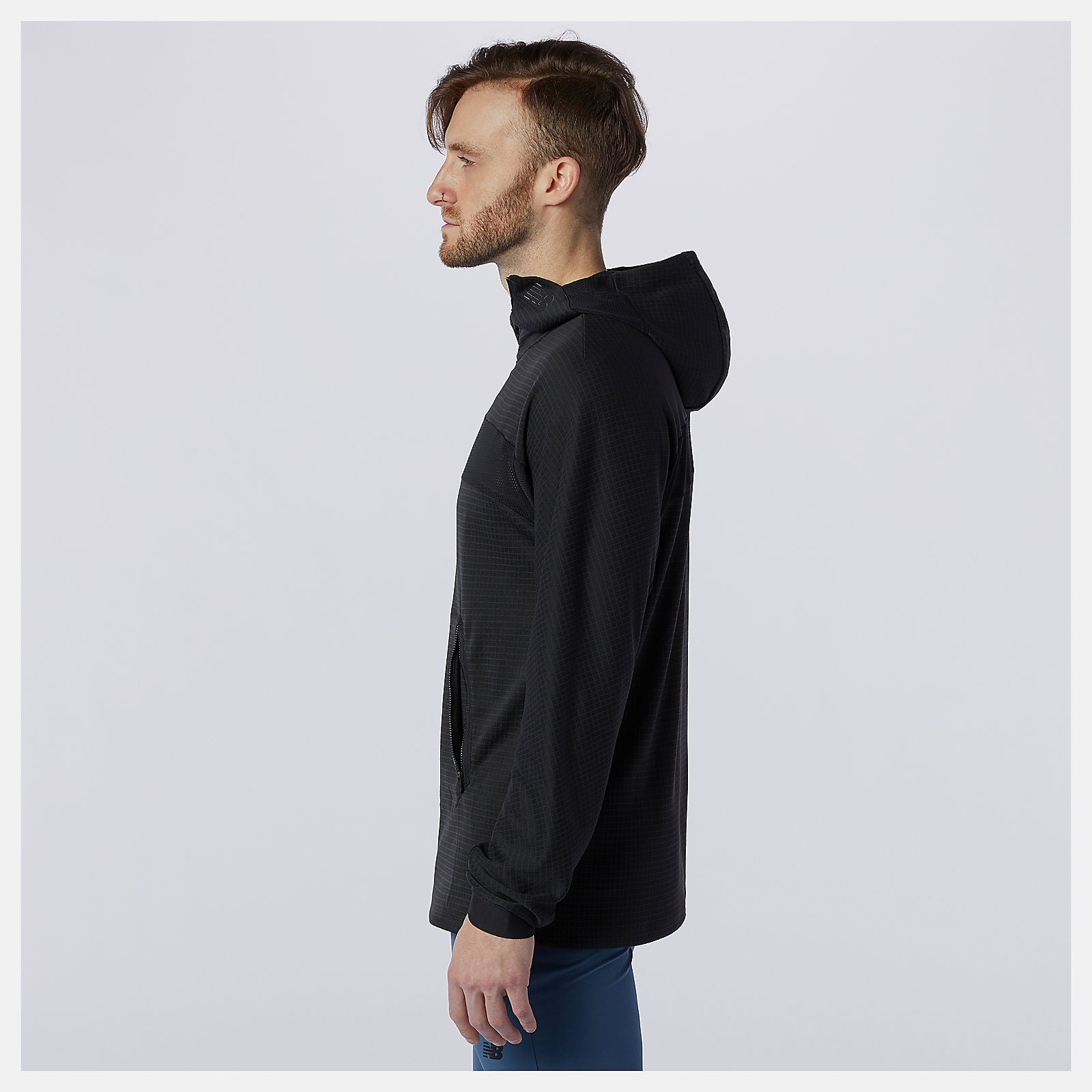 Black R.W.T. Tech Quarter Zip New Balance Clothing