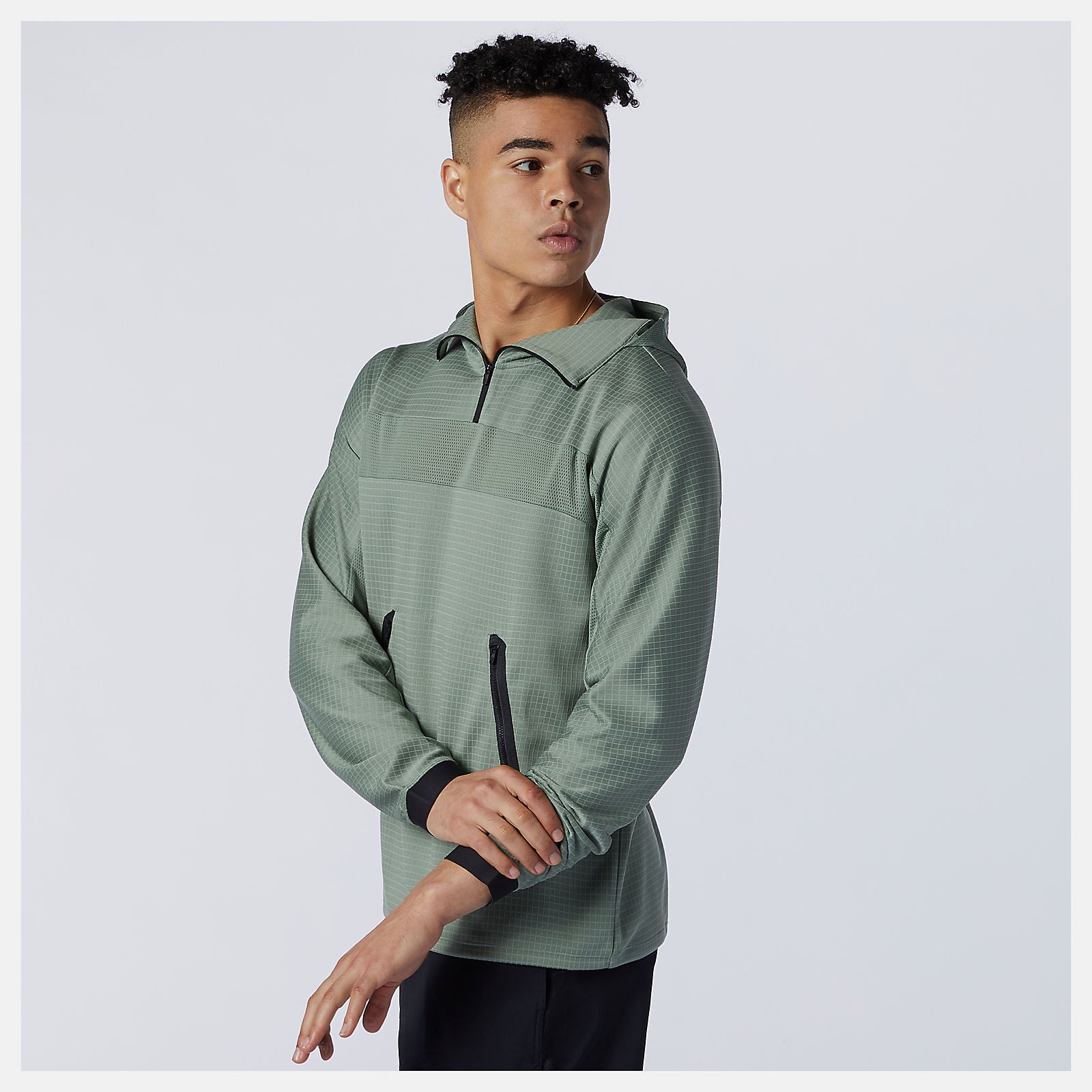 Celadon R.W.T. Tech Quarter Zip New Balance Clothing