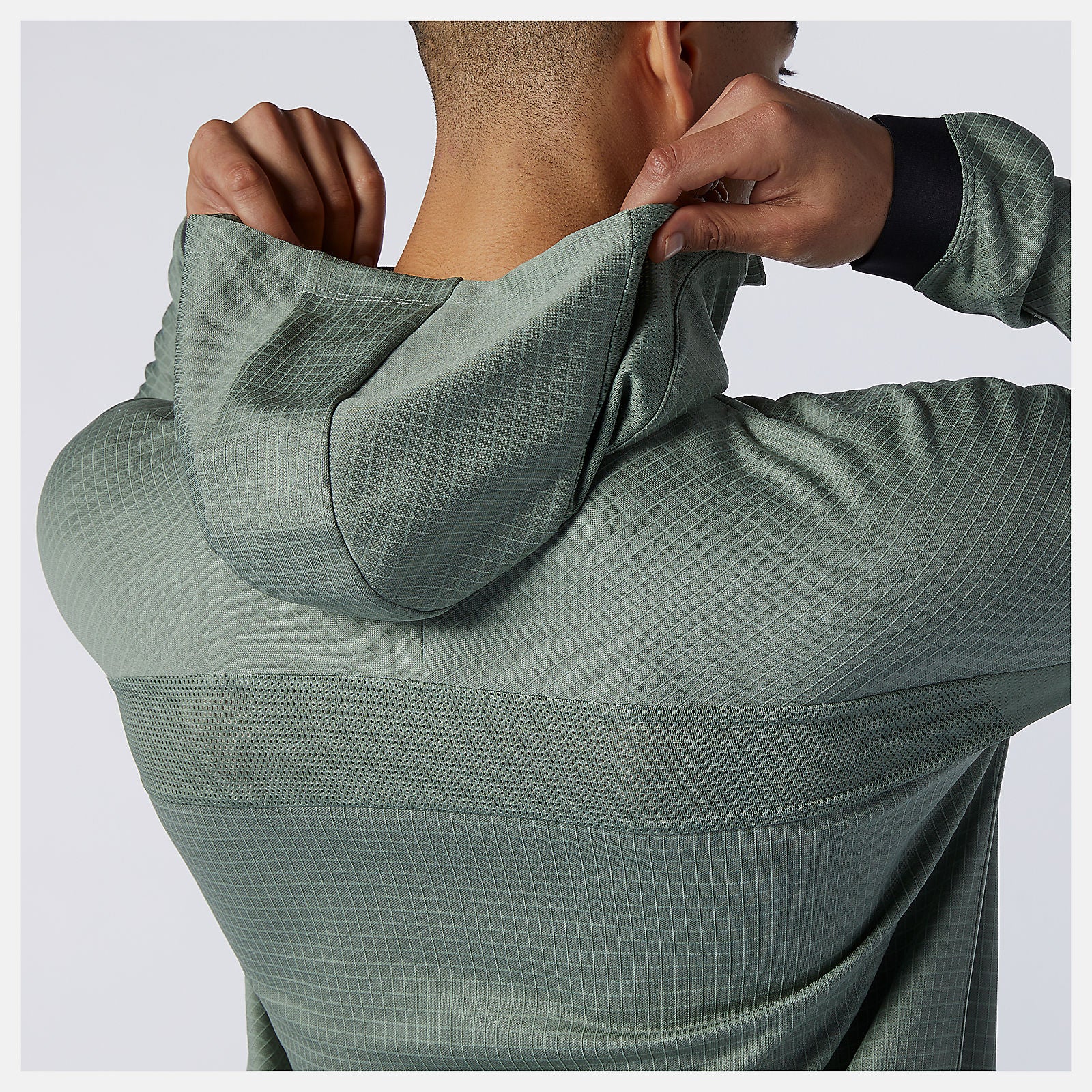 Celadon R.W.T. Tech Quarter Zip New Balance Clothing