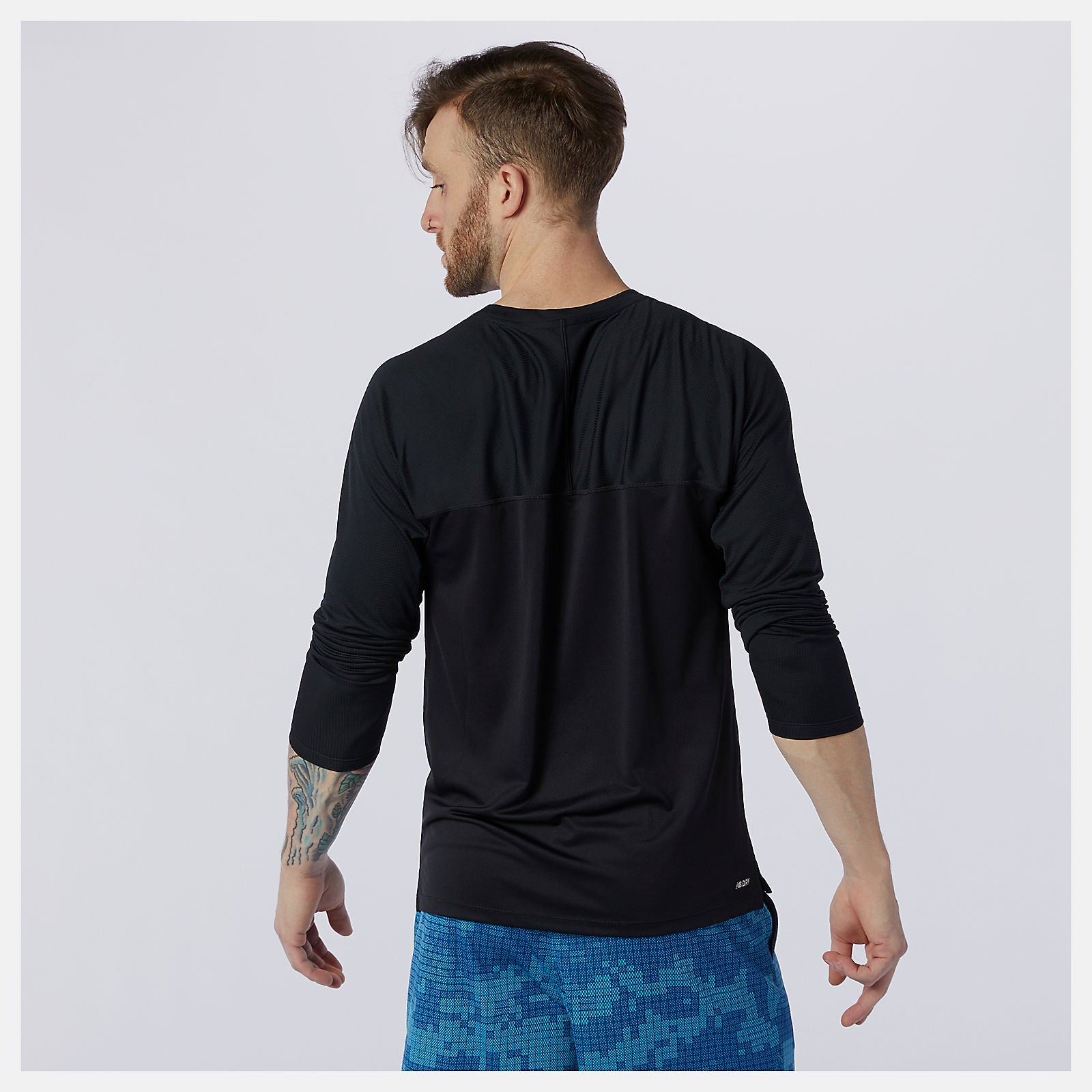 Black R.W.T. Tech Long Sleeve New Balance Clothing