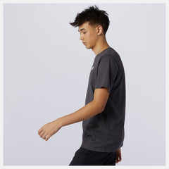 Black Heather Heathertech Tee New Balance Clothing
